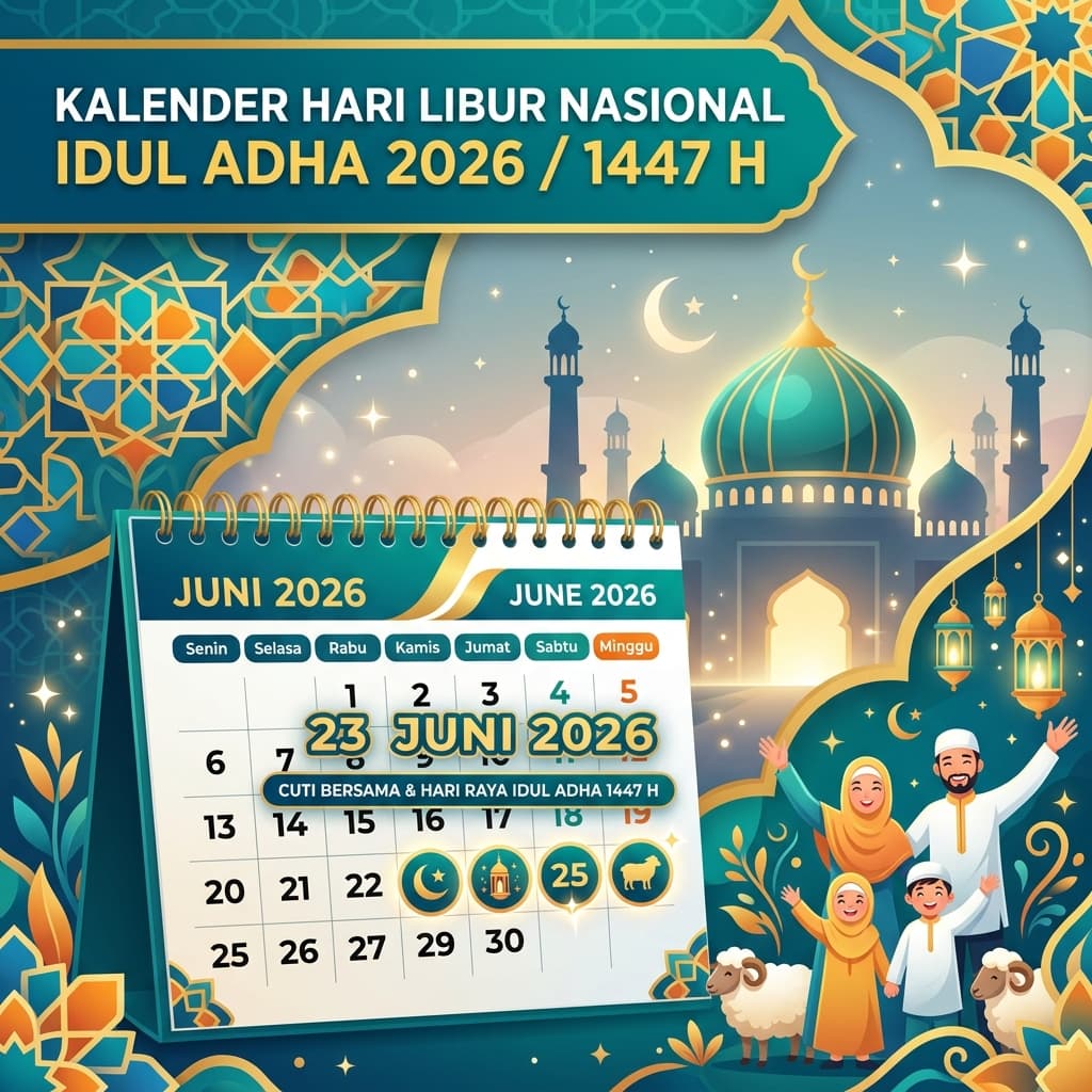 Libur Idul Adha 2026: Catat Jadwal Resmi SKB 3 Menteri